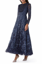 Victorian Wreath Long Sleeve Gown